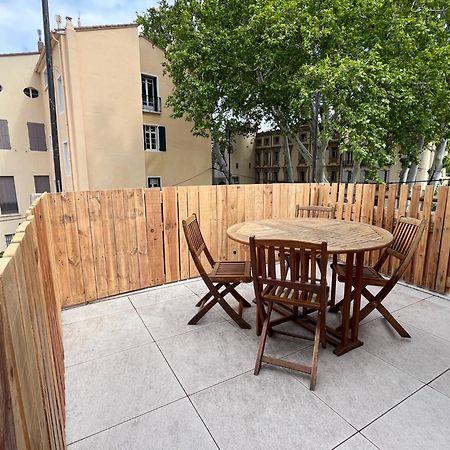 Au Coeur De Ville Avec Terrasse Céret Exteriör bild
